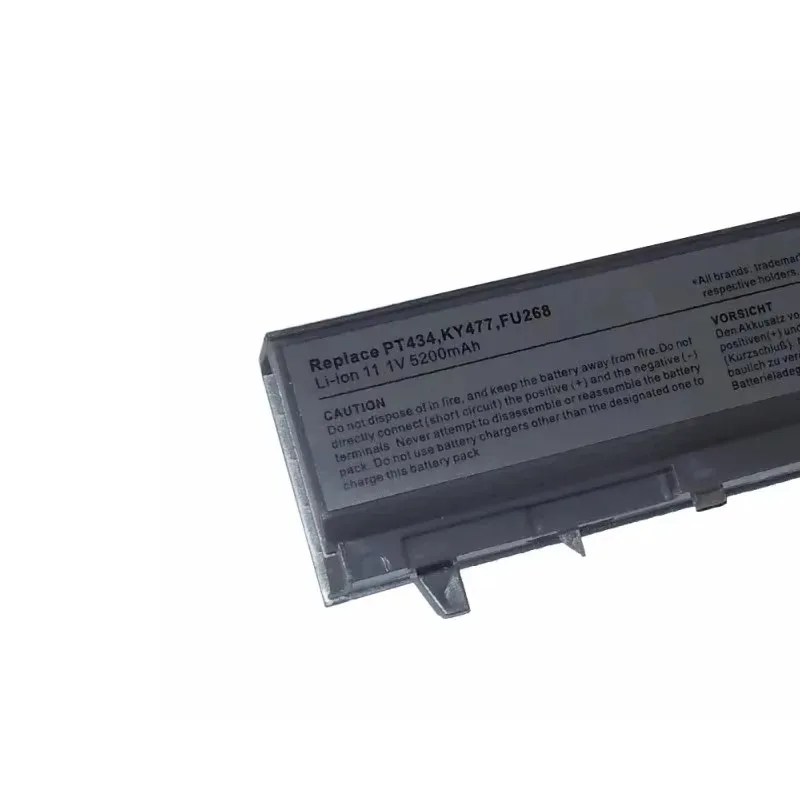 Batterie d'ordinateur portable 11.1V 5200mAh W1193, pour Dell Latitude E6400 E6500 E6510 M2400 M4400 M4500 E6410 pour Dell Precision M2400 M4400