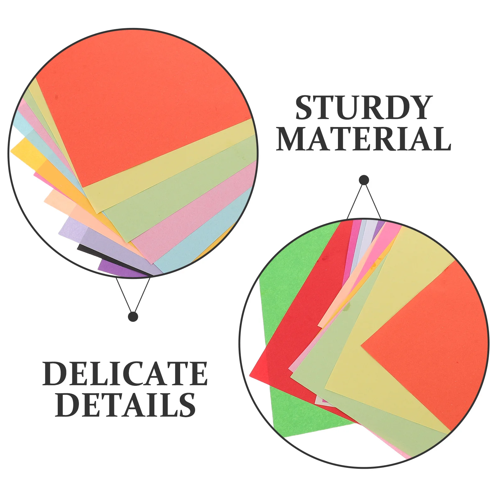100장 컬러 종이 A4 사이즈 10가지 색상 DIY 공예 예술 프로젝트 휴일 장식 종이접기 세트