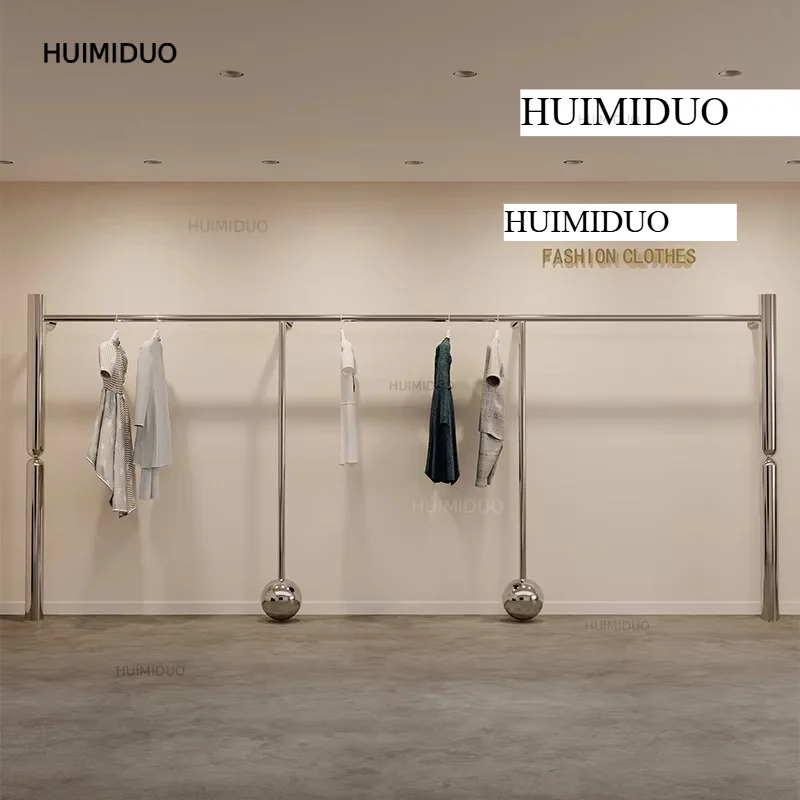 Estante de  para tienda de ropa, colgador de