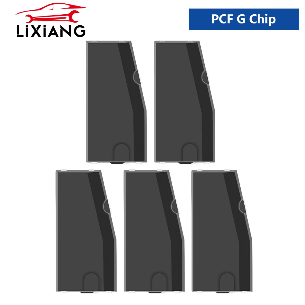 LIXIANG 10szt 50szt 100szt Transponder Key Remote Key Chip Blank For Toyota G Chip Transponder Carbon