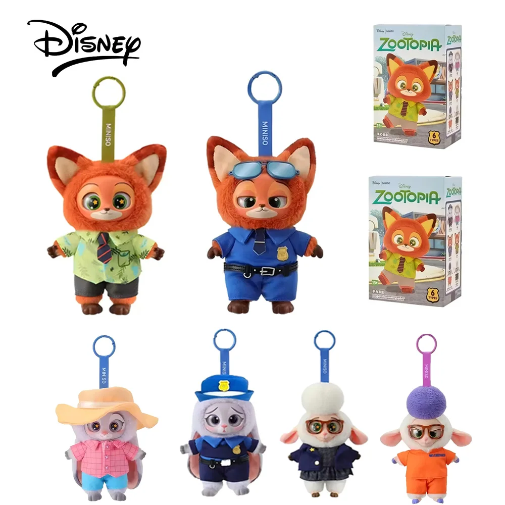 حار Zootopia جودي نيك الفينيل أفخم صندوق أعمى أنيمي المحيط حقيبة الظهر إكسسوارات جذابة العصرية صندوق غامض جمع هدية