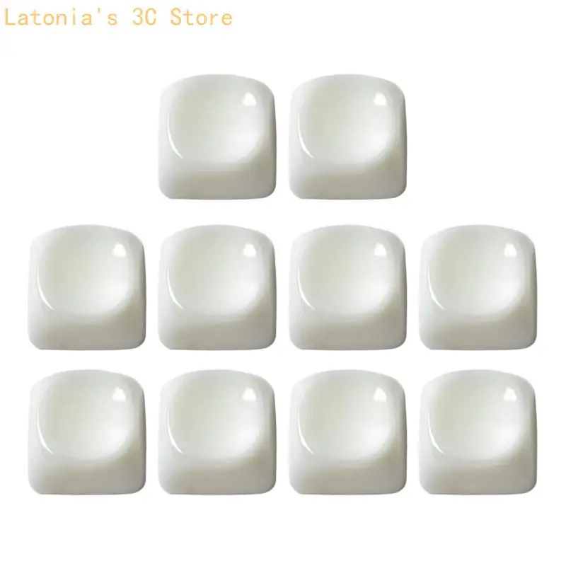 Klare Tastatur-Tastenkappen-Kollektion aus Polycarbonat, abgerundete 1U-Akzentabdeckungen für mechanische Platinen und – Detail 2
