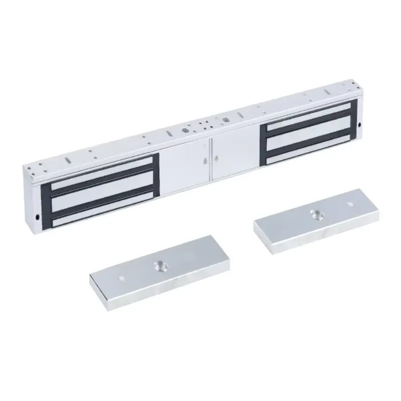 2026 VIANS Listed Double Leaf Door Electric Magnetic Door Lock Status signal Output Time Delay 500kg 1200lbs Maglock