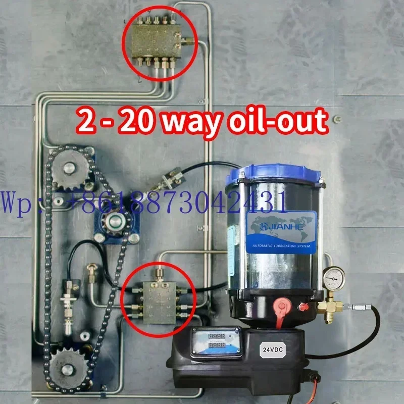 for machine central lubrication pump automatic grease lubrication electric automatic grease pump 1PCS