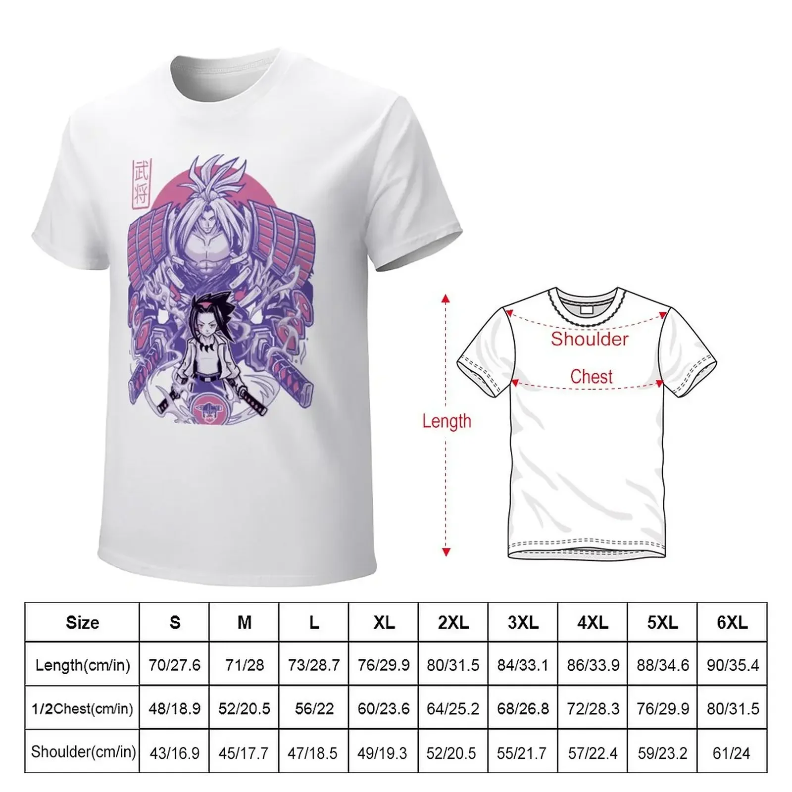 Shaman King T-Shirt sweat hippie clothes men graphic t shirts customs design your own plain mens t shirt graphic