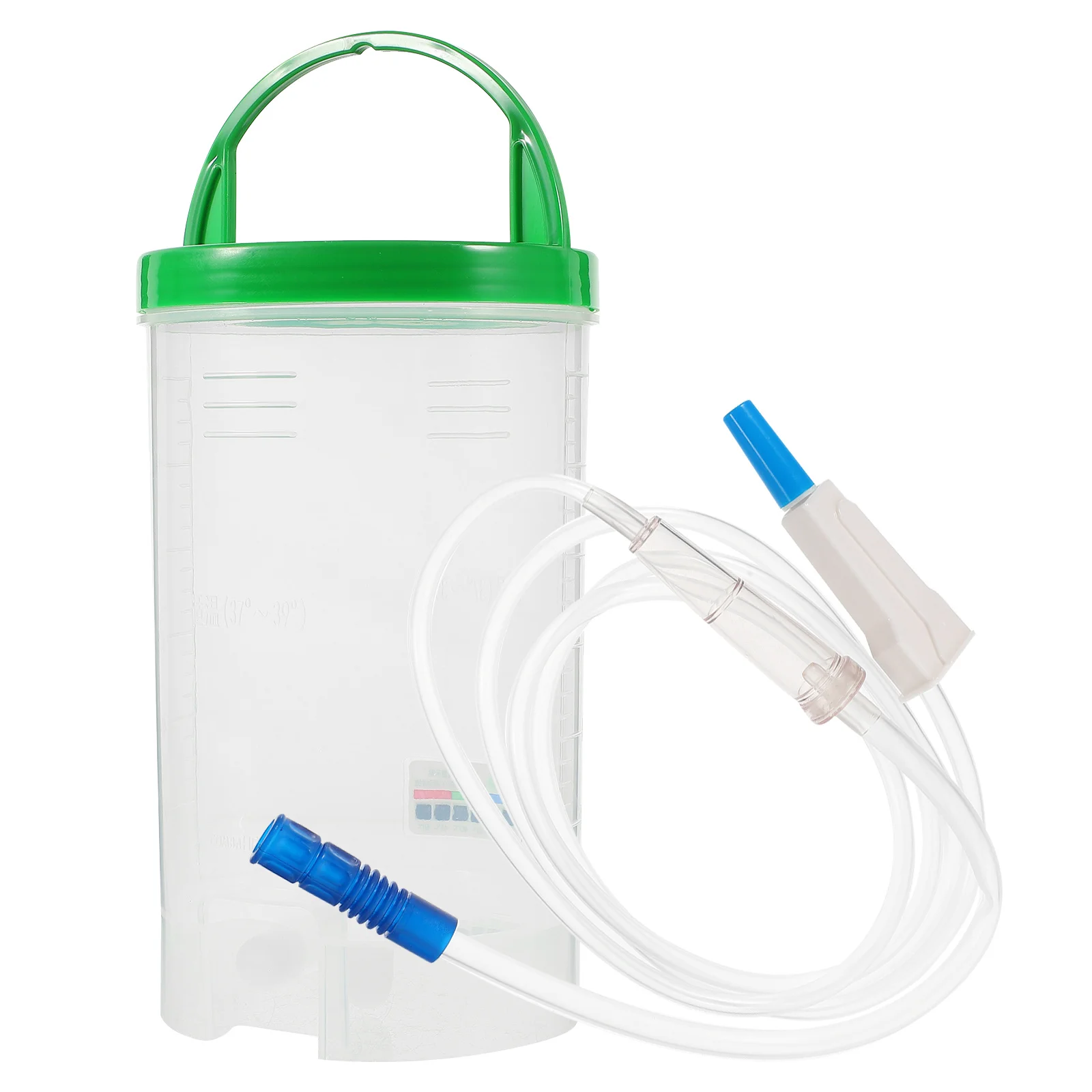 

1Set PVC Enema Bucket Kit Reusable Flexible Cleaning Bucket Catheter Home Intestine Clean Portable Enema Cleaning System