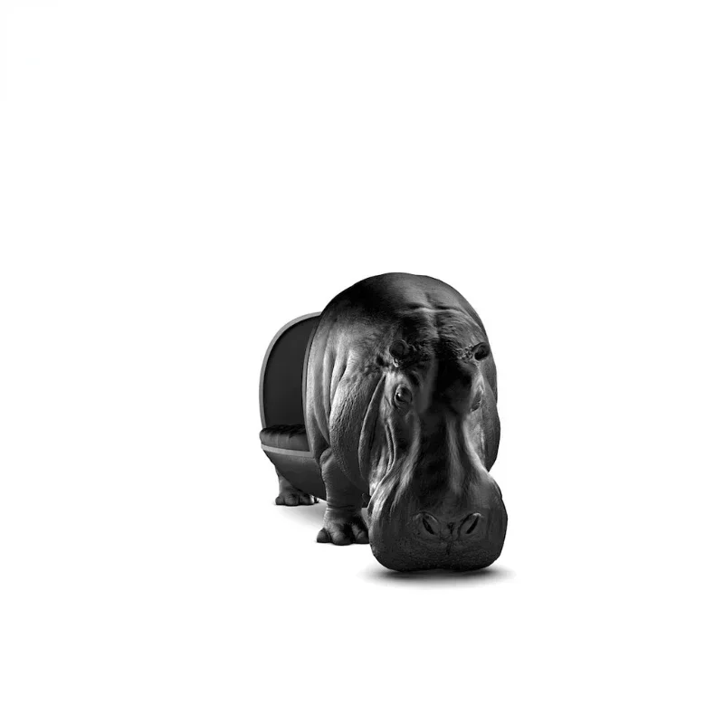 

Carpincho Seat Shaped Hippo Couch FRP Hippo Chair