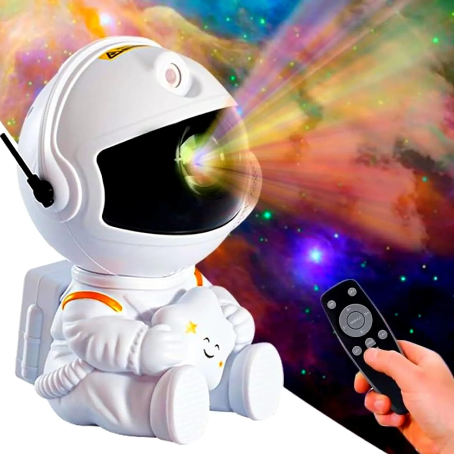 Galaxy Star Astronaut Projector Led Night Light Sky Porjectors Lamp Decoration Bedroom Decorative For Children Robot Gifts