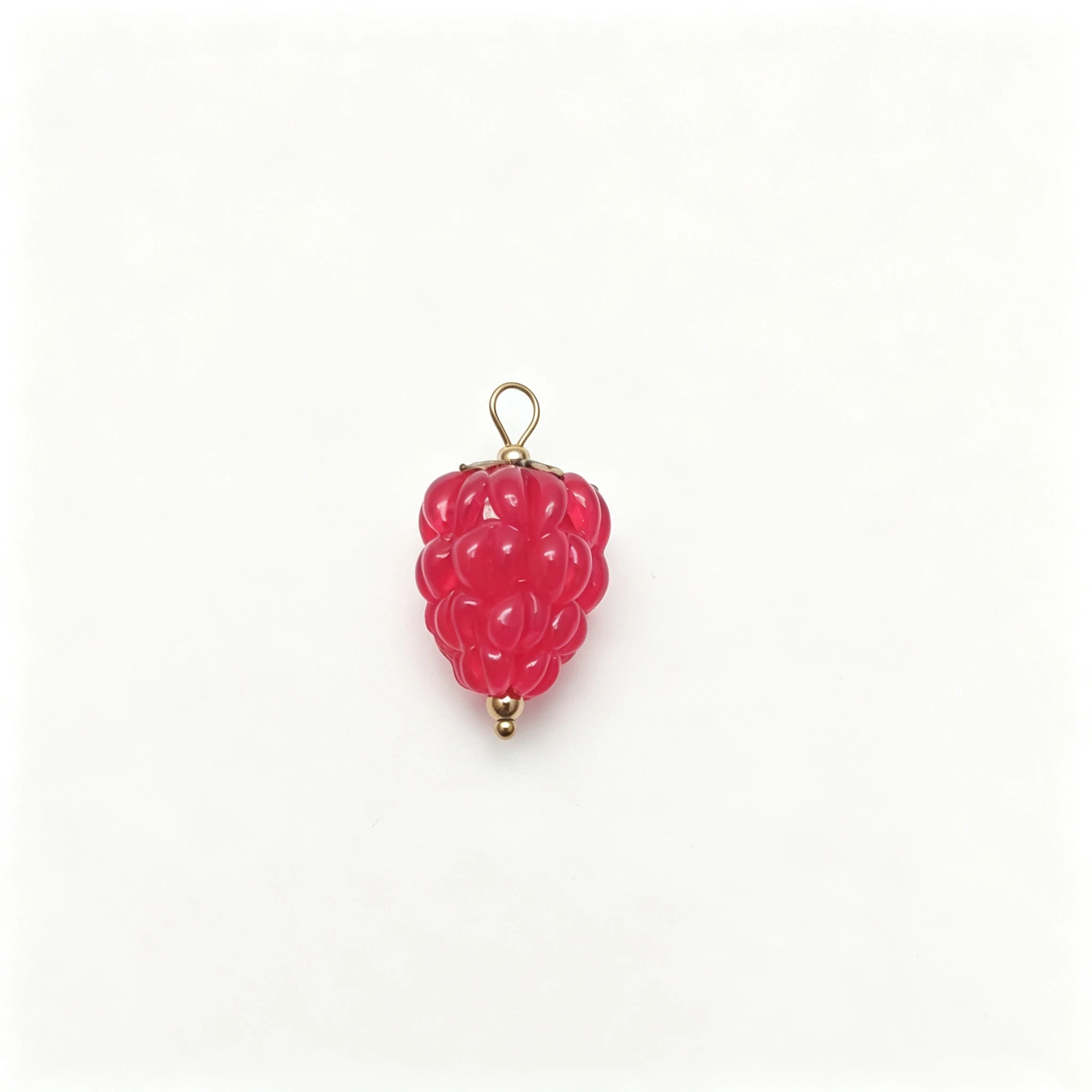 Grape Fruit Lampwork Glass Multicolor Charms Handmade Dried Pendants DIY Making Necklace Earrings Jewelry Making Accessories
