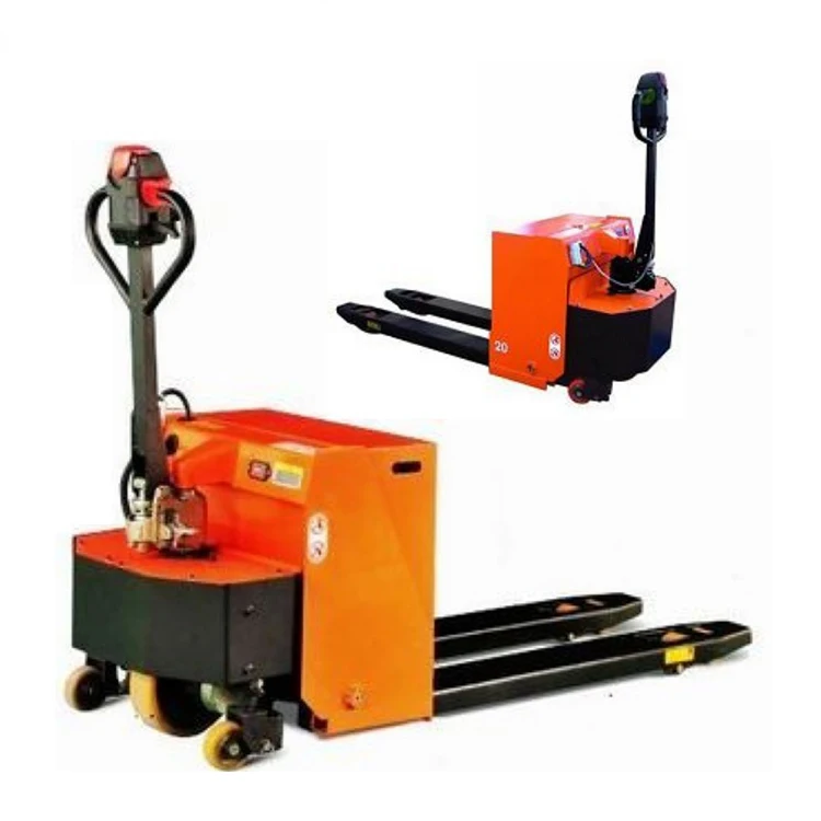 Custom Wholesale 2 Ton 3t Small Pump Rubber Wheel Full Electric Pallet Jack 2t