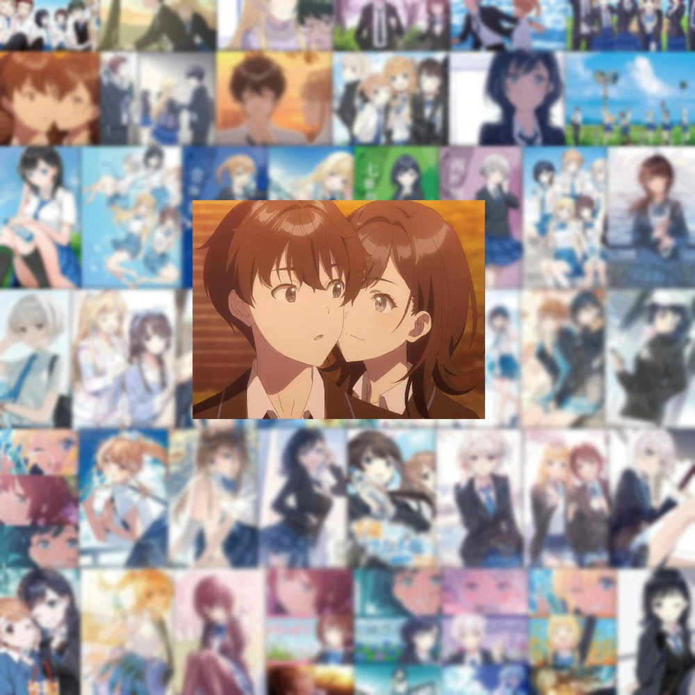 10/30/63pcs Chitose Is In The Ramune Bottle Anime Stickers Saku Chitose Nanase Sticker Laptop Suitcase Scrapbooking Phone Decal