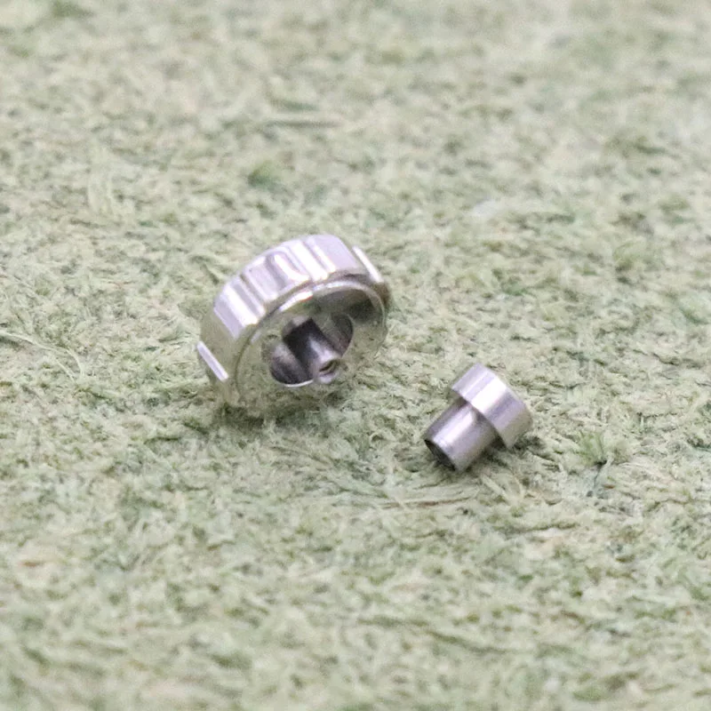 Per Baume & Mercier clasma accessori per tubi a corona con testa di orologio