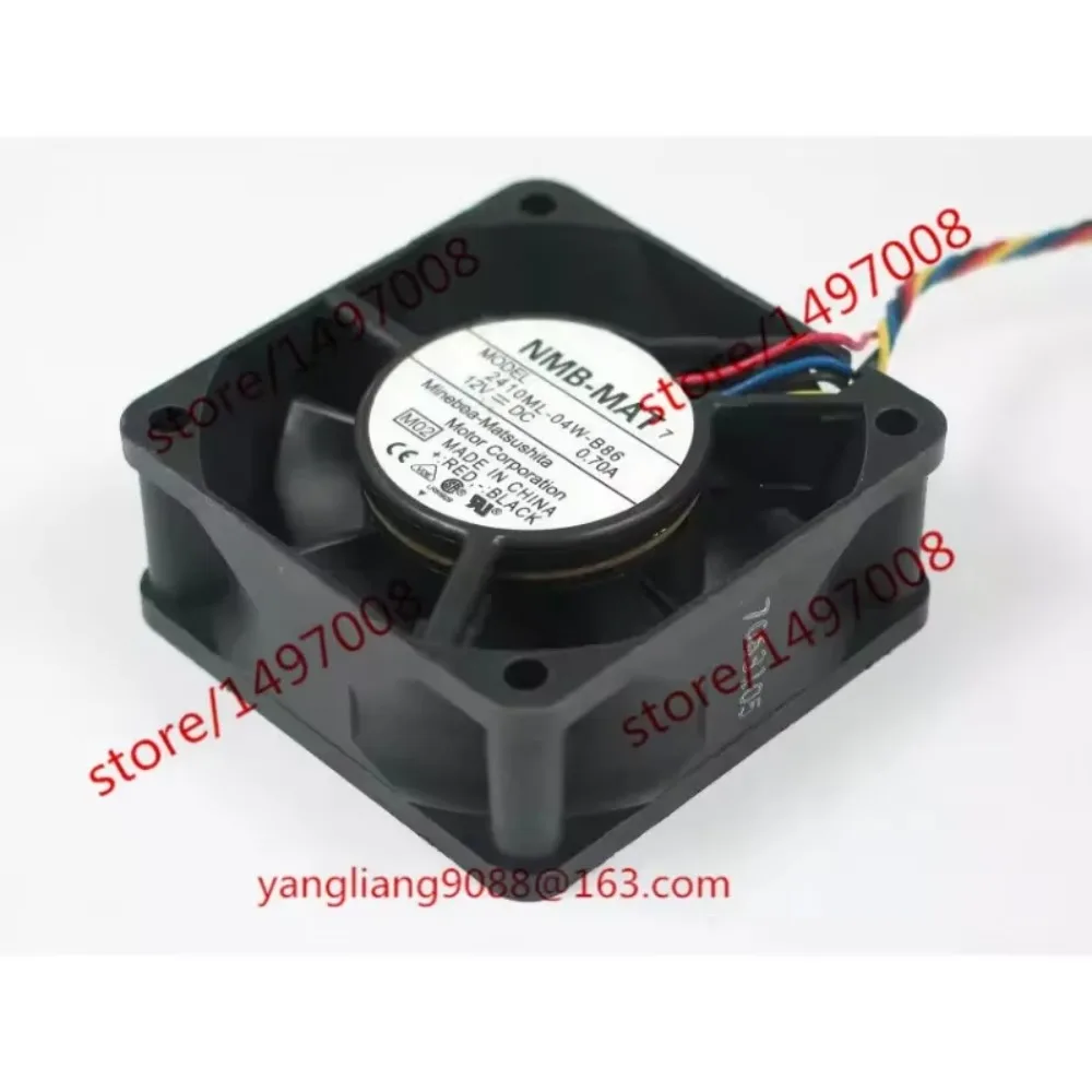 

Вентилятор охлаждения сервера NMB-MAT 2410ML-04W-B86 M02 DC 12V 0.70A 4-проводной 60X60X25мм