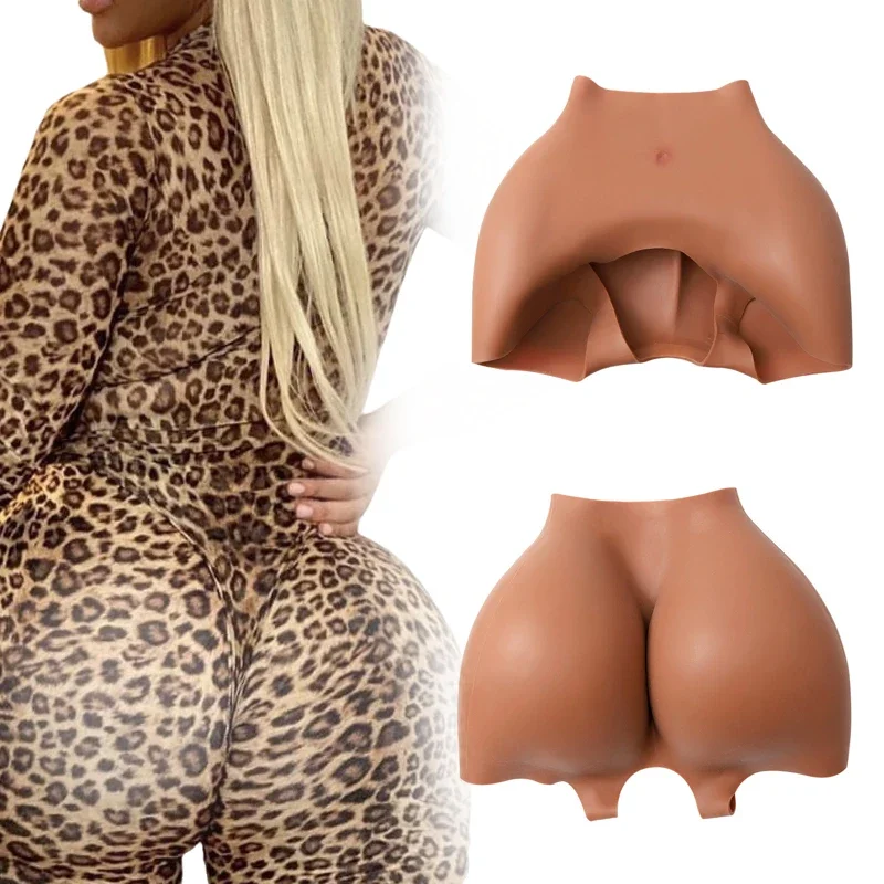 Big Waist Large Shapewear Butt Lift Underwear Silicone Hip Buttock Enhancer Pants for Women Silicone Panties