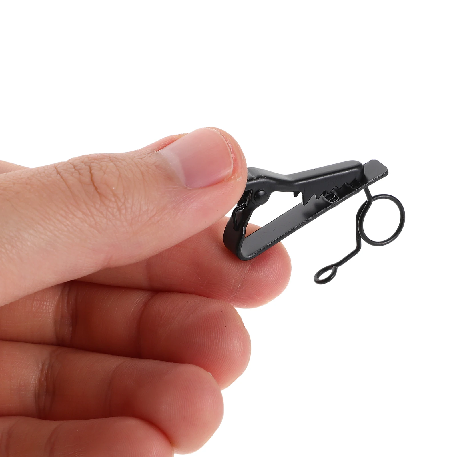 

20 Pcs Lavalier Microphone Clip Lapel Wire Clips Accessories Replacement Metal Tie