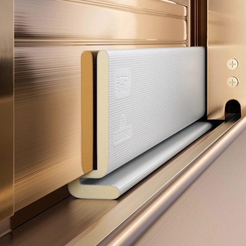 

Window Seal Strip Set Windproof Draft Stopper Sound Insulation Plastic Steel Sliding Windows/Doors Easy Install Weatherstripping