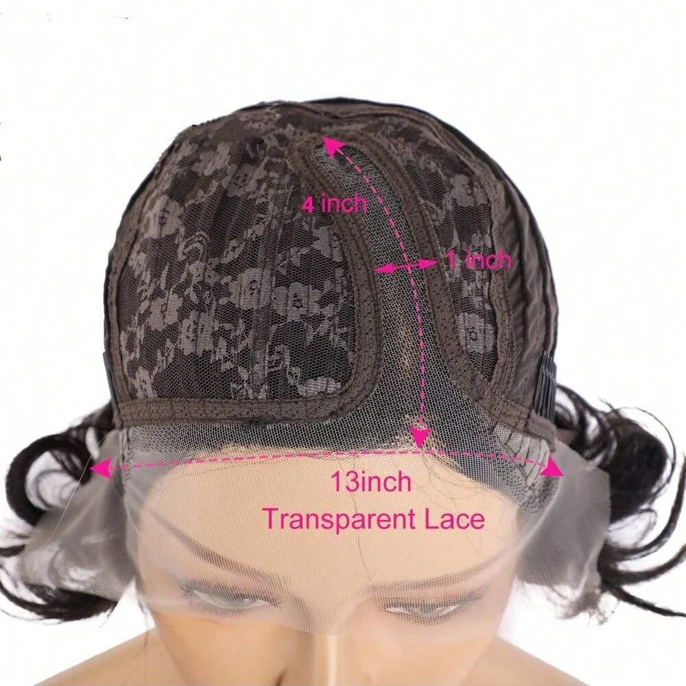 Pixie Cut Wig Human Hair Water Wave Wig 13x4x1 Lace Front Wigs Short Curly Natural Wigs for Woman image 6
