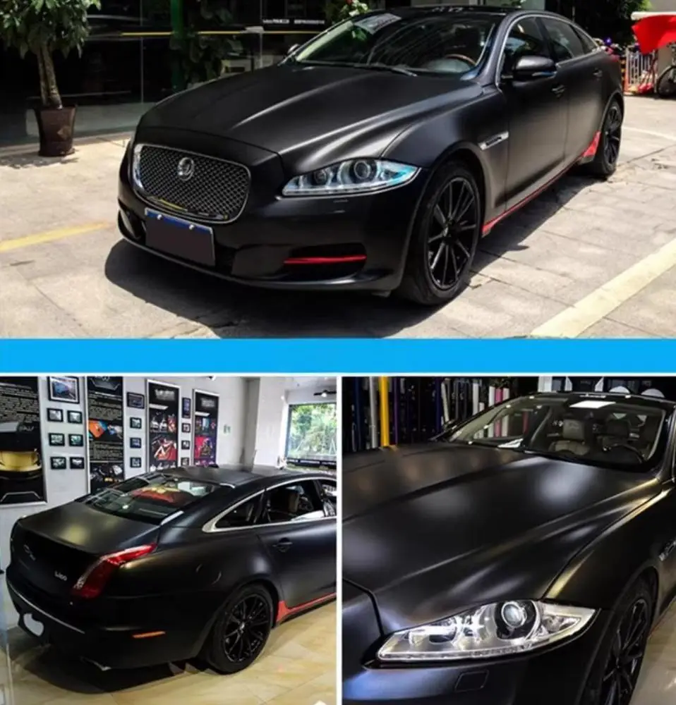 Mehrere Farben Ice Metallic Matte Chrome Vinyl Car Wrap Film mit Air Release Satin Auto Aufkleber Folie – Detail 2
