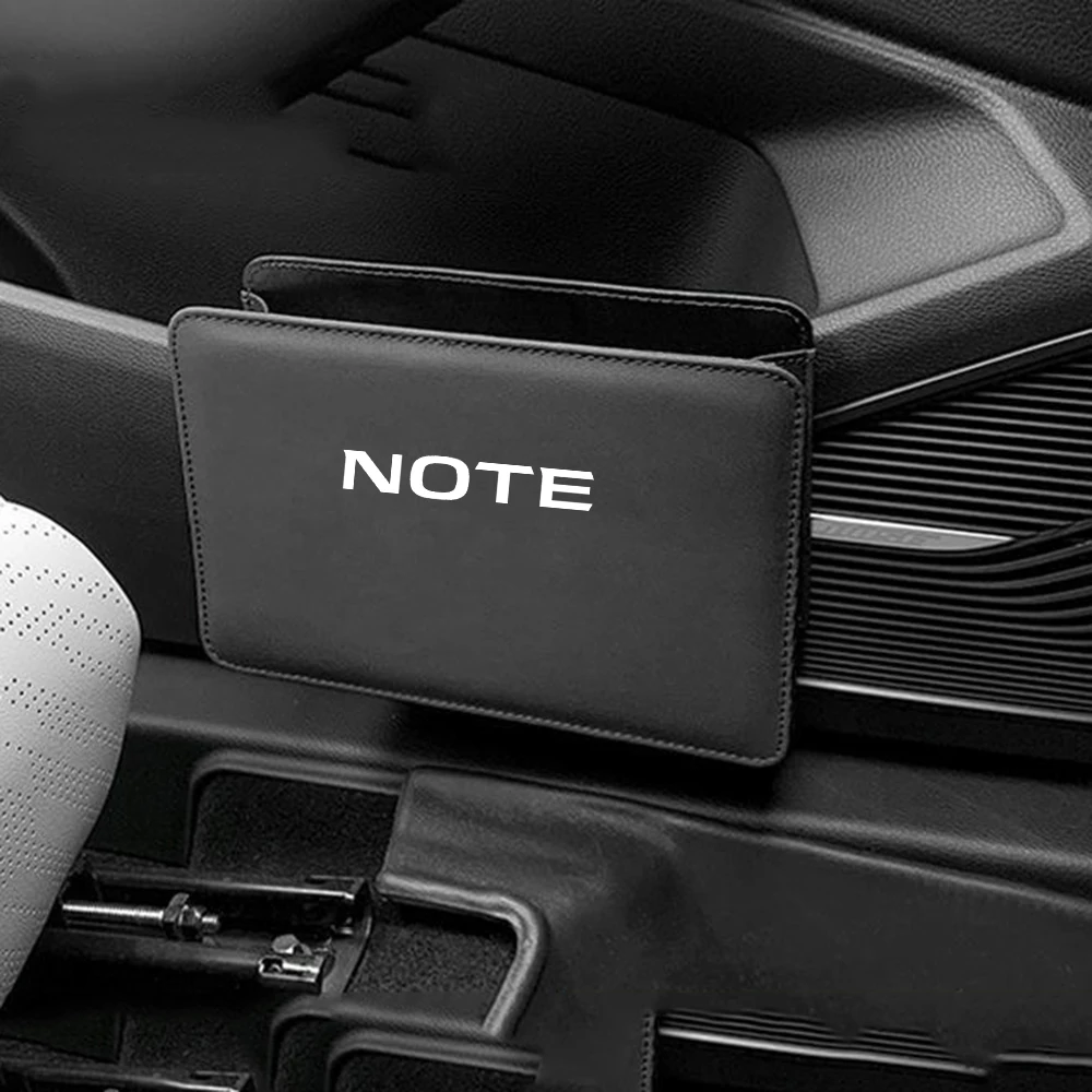 Car Trash Can Collapsible Leak-Proof Storage Bag Backseat with Garbage Bag for Nissan Note Car Accessories