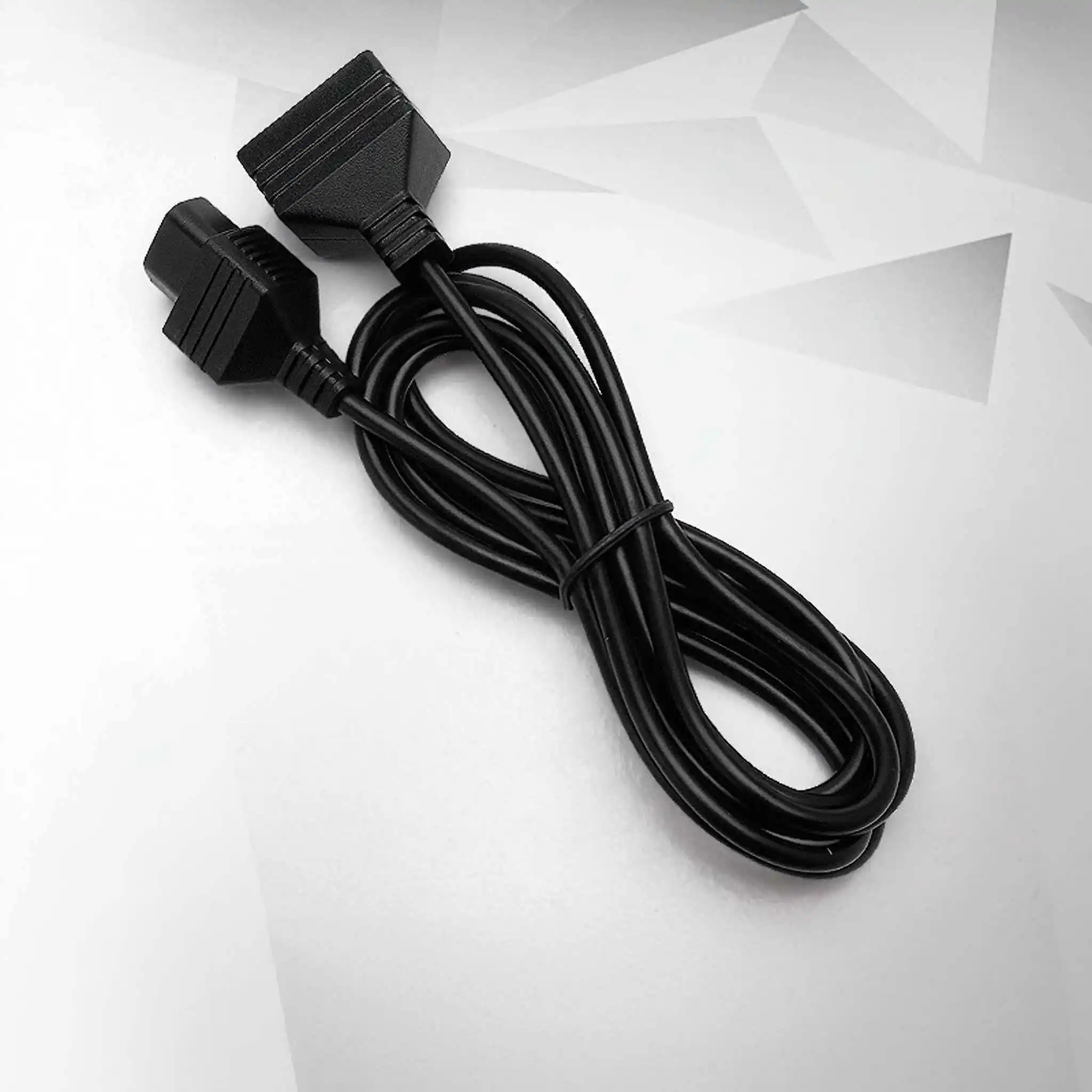 2 pcs high quality and fast shipping cable for Nintendo NES Controller Extension Cable Cord 6 Feet