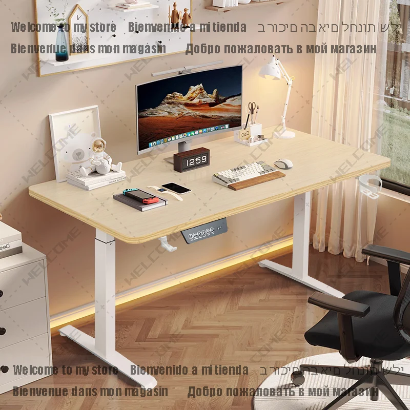 Hot Sell Height-adjustable Desk Standing Desk Motion Desk Smart Computer Desk Study Desk Learning Game Office thread computer de