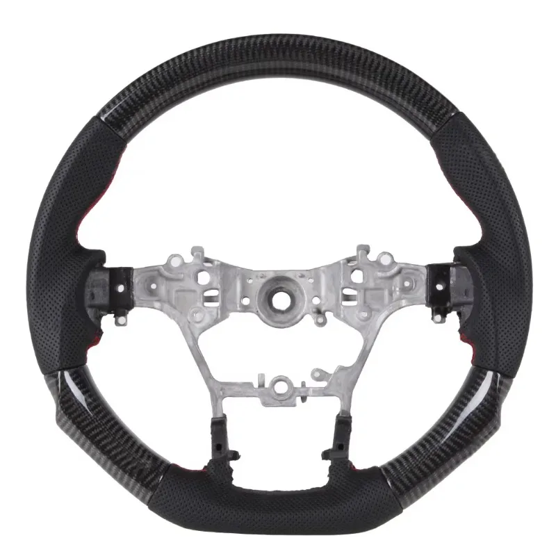 LED Carbon Fiber Steering Wheel Classic  Car Personalized Parts