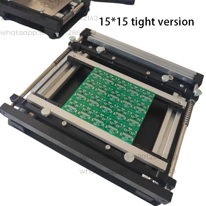 Manual Mini SMT Stencil Printer PCB Steel Mesh Solder Paste Printing Table Small Screen Printing Equipment