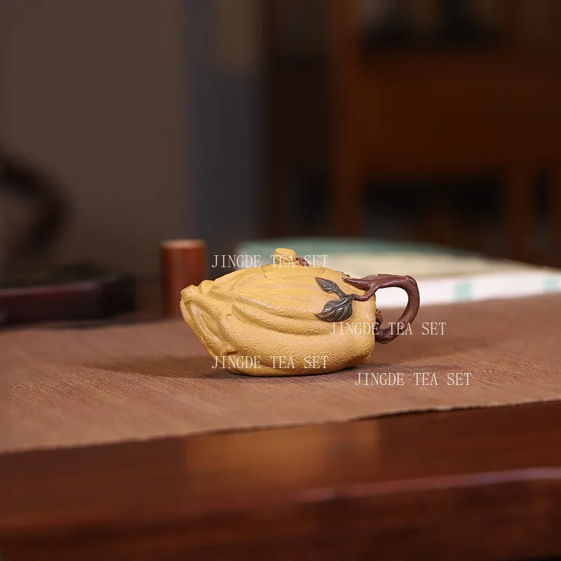 140ml Chinese Purple Clay Teapot Mesh Filter Teapot Yixing Teapot Household Small Capacity Teapots Kungfu Teaset Chinese Tea Pot