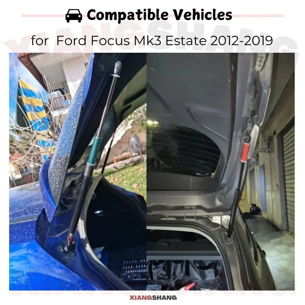 

Auto Pop-Up Trunk Struts for Ford Focus Mk3 Estate 2012-2019 Automatic Opening Gas Lift Supports with Springs Boot Struts