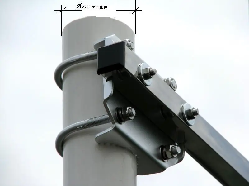 2024 new V-segment stainless steel amateur radio Yagi antenna 143-147MHZ gain 11dBi impedance 50Ω power 50W