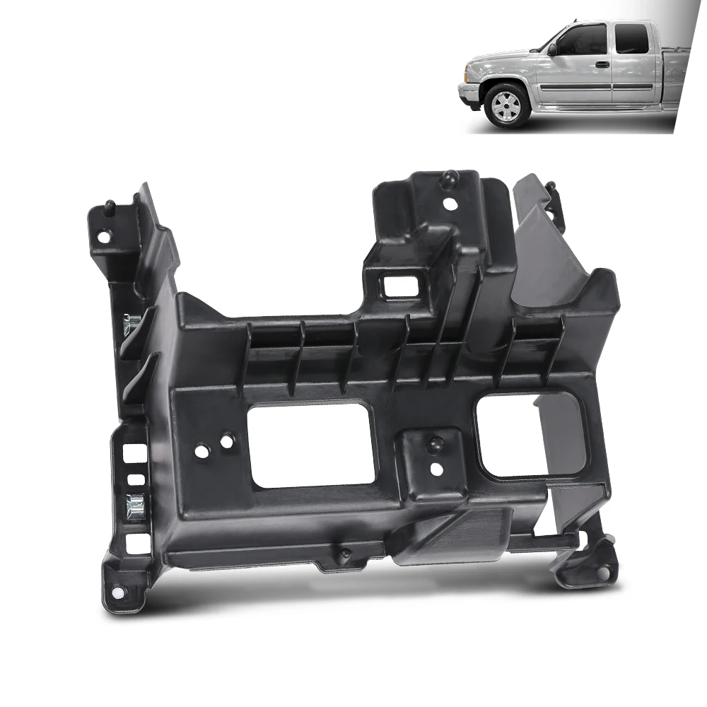 Fits 2003-06 Chevrolet GMC Double Din Dash Panel Radio Cage Bracket Black