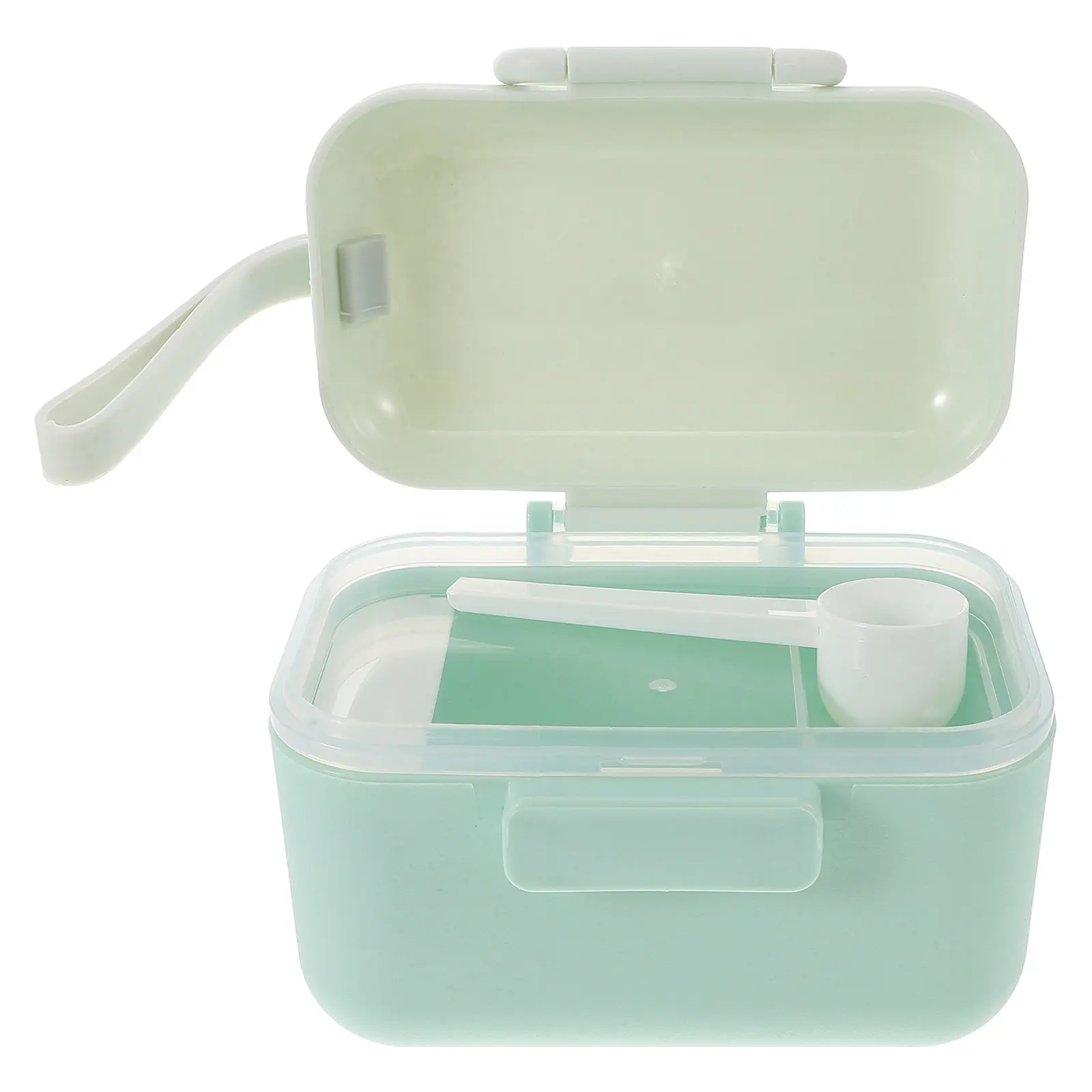 

Portable Milk Powder Dispenser Large Capacity Secure Seal Travel Formula Holder Dishwasher Safe Infant Complementary Food