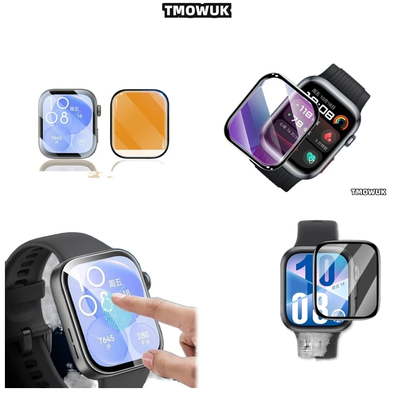 

For Huawei Band 6 7 8 9 10 B6 B7 Watch D2 Fit 3 4 Pro Special Edition Screen Film Flexible 3D Curved Full Cover Protective