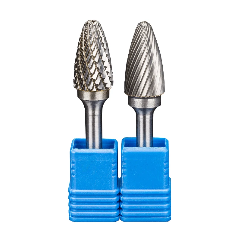 LIDIAO 3mm Shank Tungsten Carbide Burs Drill Bits Metal Woodworking Accessory Electric Rotary Grinding Tools Wood Cutter Milling