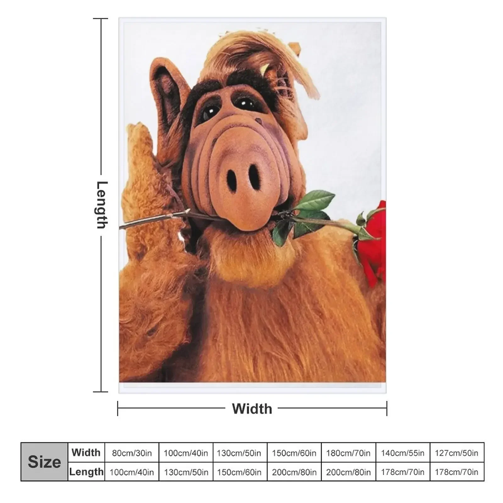 Alf Throw Blanket Beautifuls Warm Bed Fashionable heavy to sleep Blankets