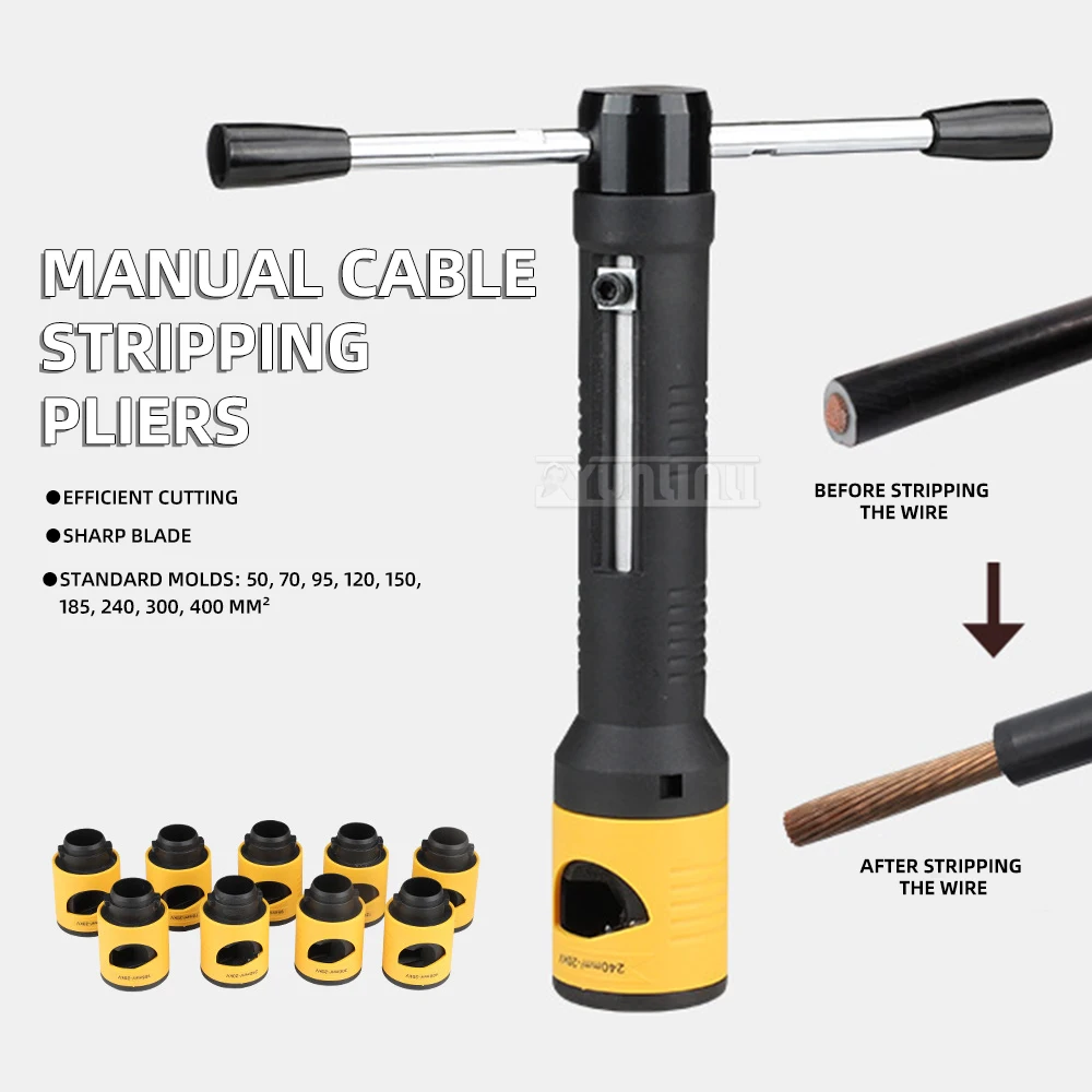 SW-12 Socket Type Cable Stripping Pliers,Insulation Layer Stripper,  10-20KV High Voltage Cable Stripping Tool