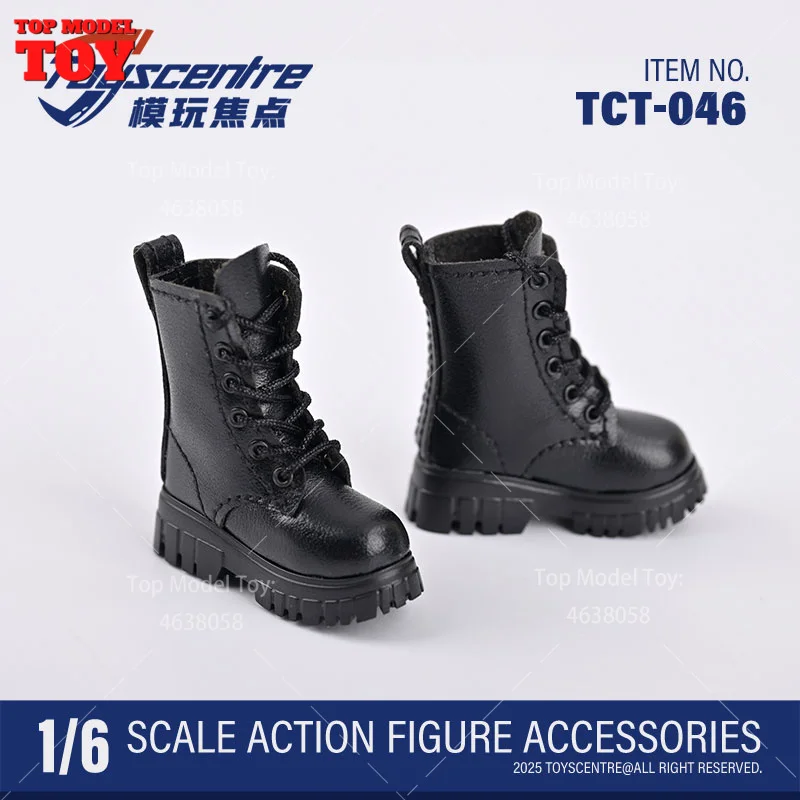 Toyscentre TCT-046 TCT-047 1/6 Short Boots Hollow without Feet Shoes Model Fit 12'' Female Soldier Action Figure Body Doll