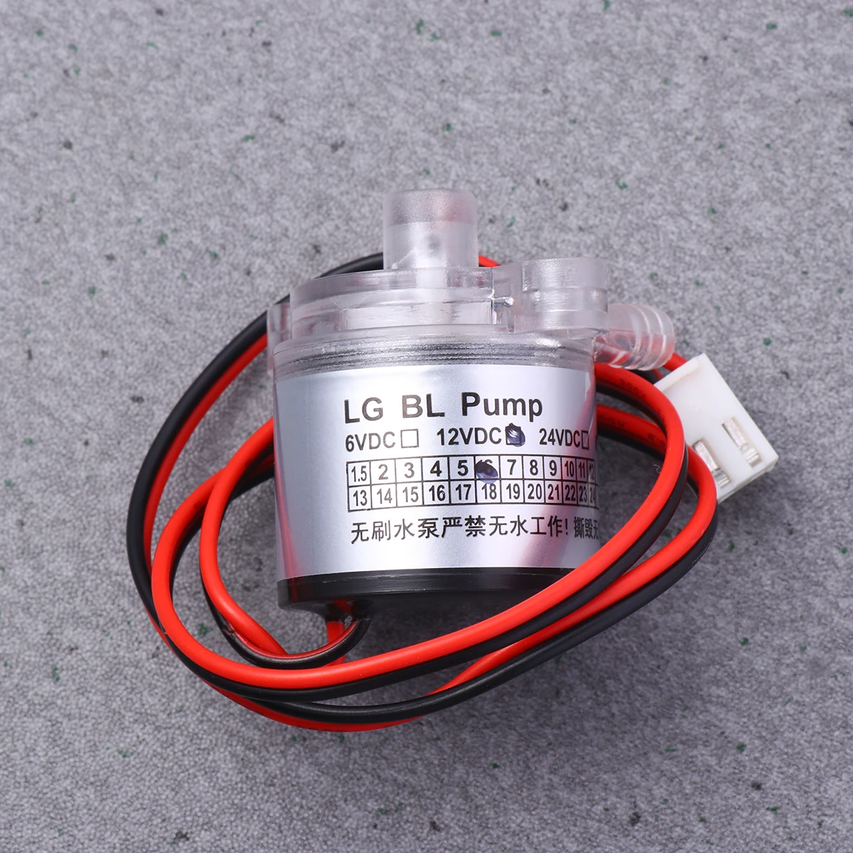 

Water Pump Quiet Submerged Water Dispenser Pump Waterproof Motor Long Lasting Durable Premium Material