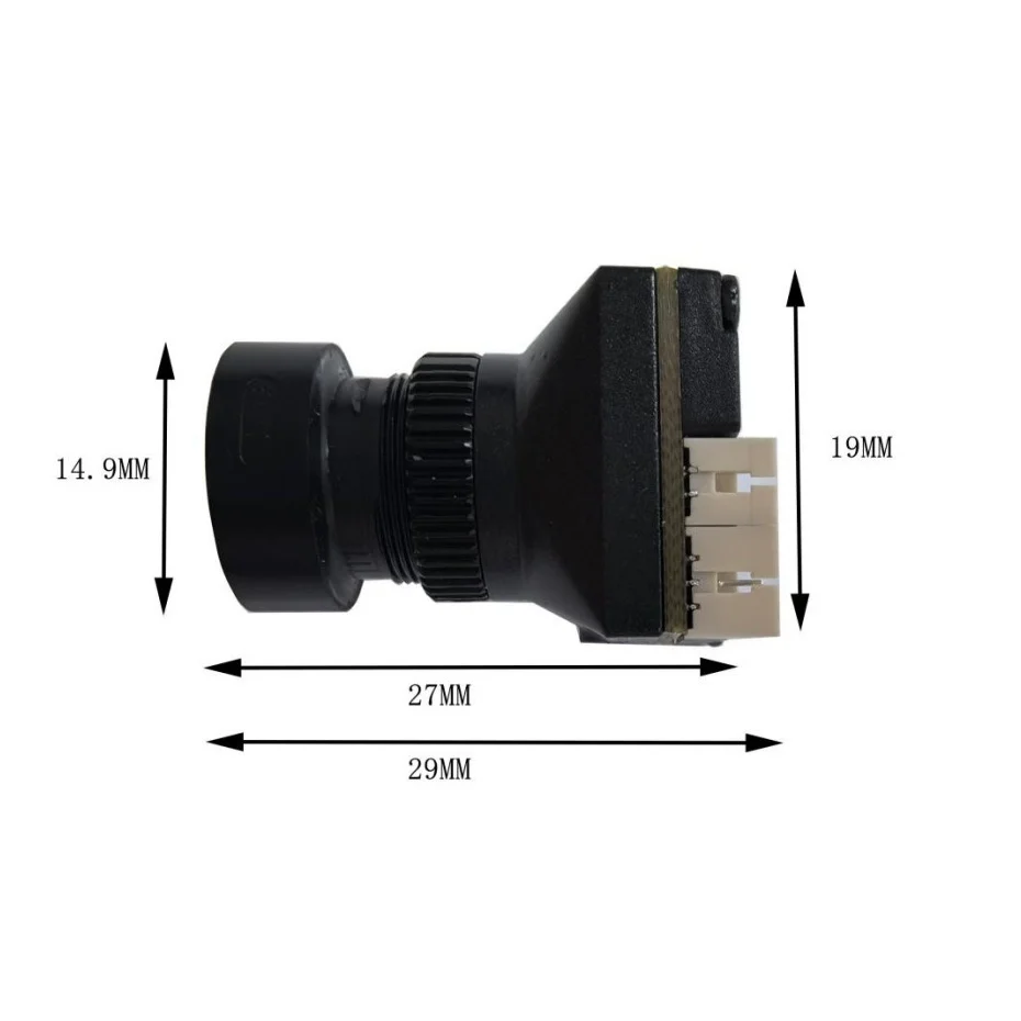 RatelProFPV cámara de repuesto plana luz súper negra visión nocturna drone dinámico amplio de baja iluminación