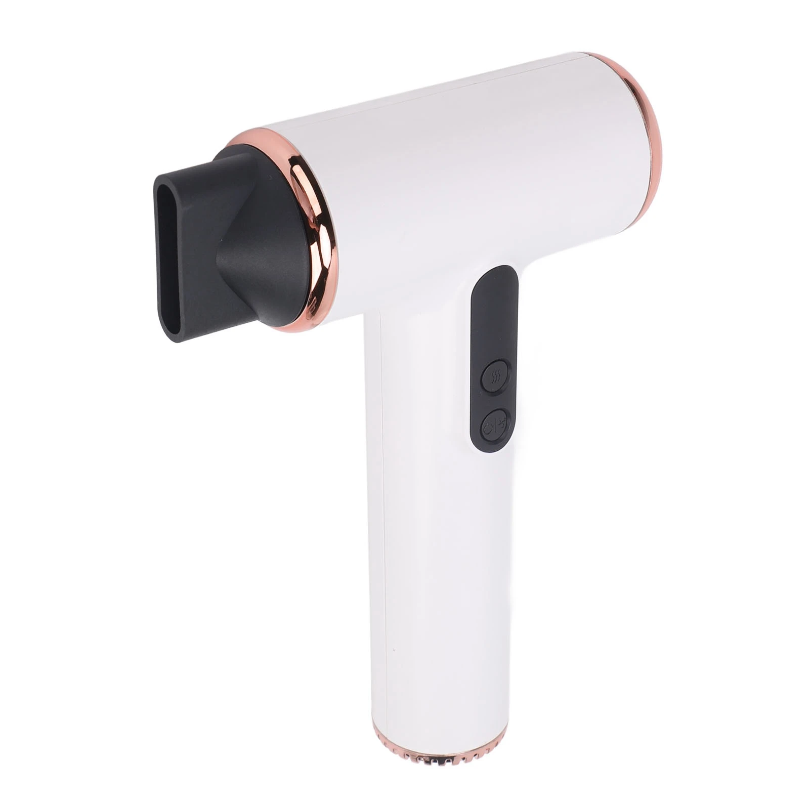 Compact Blow Dryer 3 Speeds USB Rechargeable Cordless Hair Dryer Portable Fast Drying with Digital Screen for Kids for Outdoor