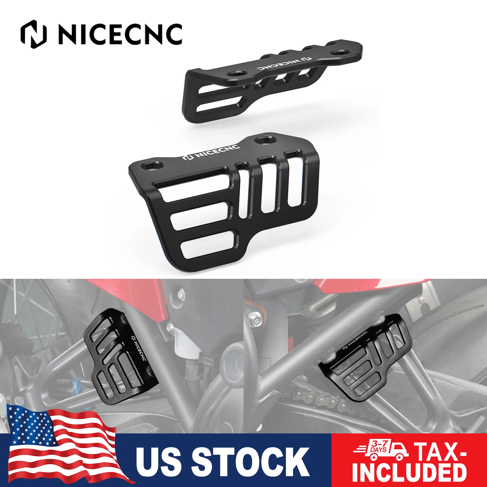 

For Yamaha 2019-2024 Tenere 700 T700 XTZ XTZ 700 Motorcycle Rack-Less bags Tie Down Brackets Tenere700 Rally 2020-2024 2021 2022