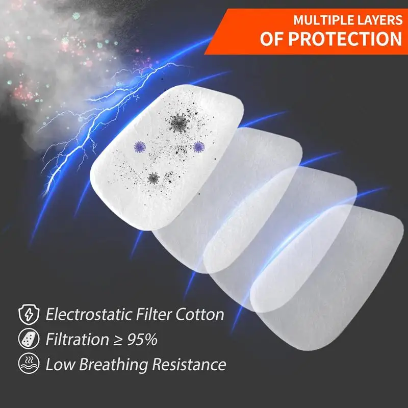 เครื่องช่วยหายใจแบบเต็มหน้านํามาใช้ใหม่กับฝุ่นใบหน้าปกโล่หน้ากากช่วยหายใจสําหรับการป้องกันสีมืออาชีพฝุ่นใบหน้า