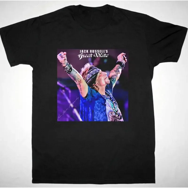 Rest In Peace Jack Russell'S Great White 1960 2024 Black S 5Xl T Shirt Ag2201