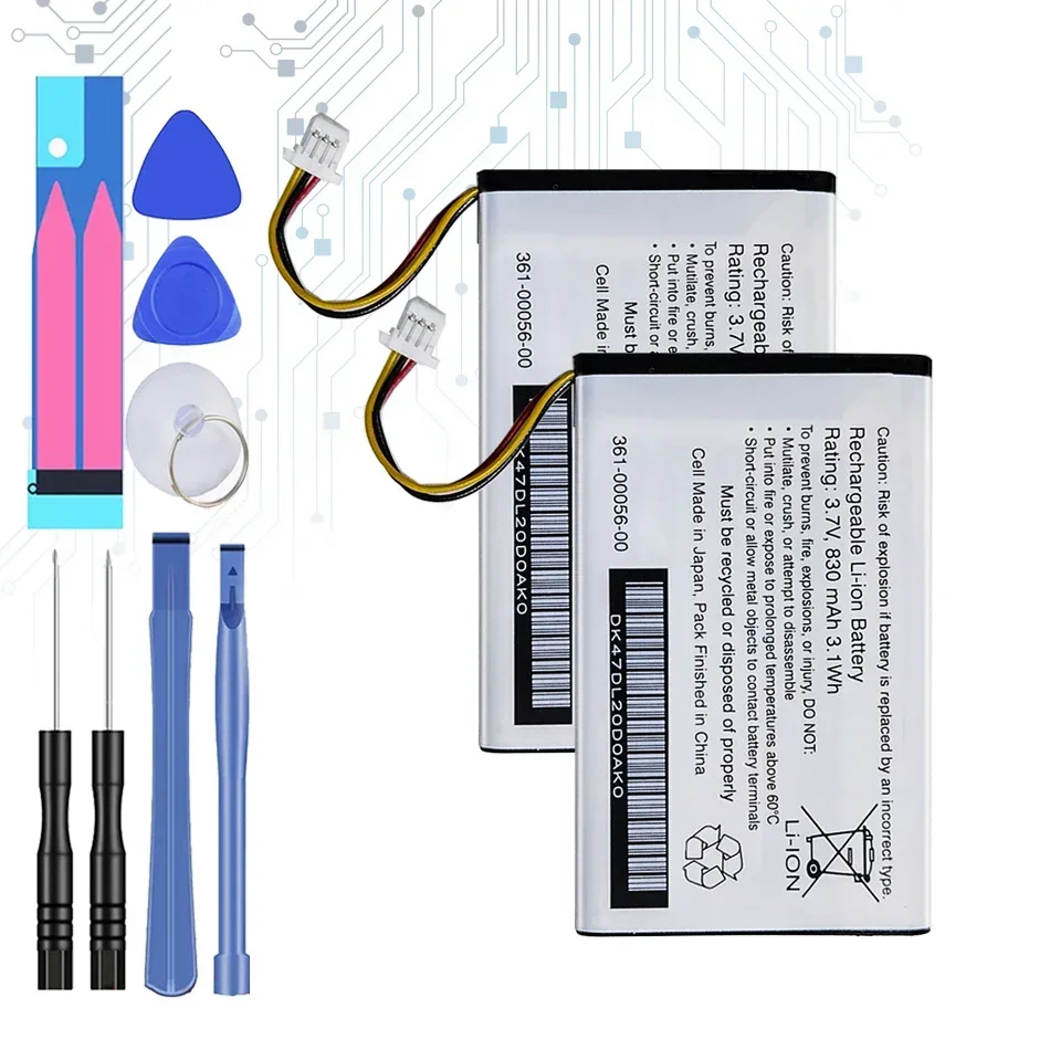 361-00056-00 3610005600 Сменный аккумулятор для GARMIN GPS Nuvi 30 40 40LM 50LM 50 bateira 830mAh