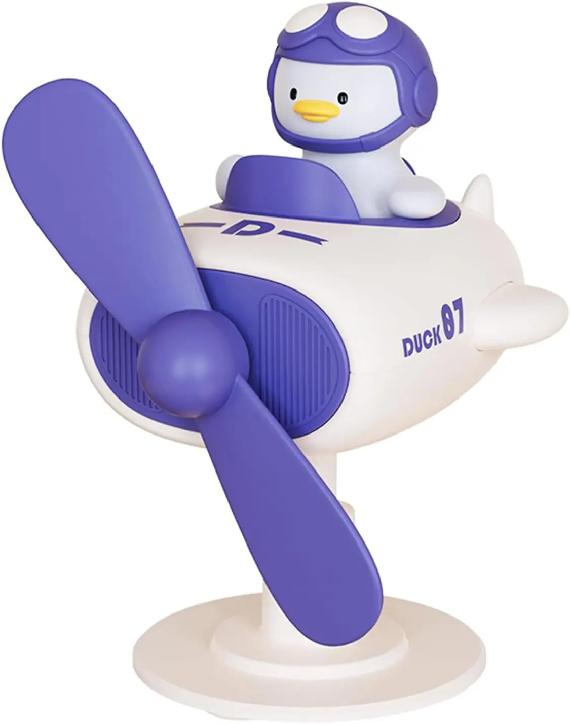 Настольный USB-вентилятор, маленький с милой маленькой желтой уткой, питание от USB, многоугольная регулировка, небольшой охлаждающий вентилятор для домашнего офиса