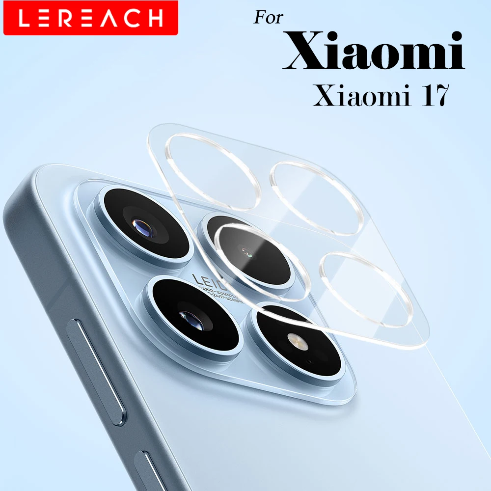

Lereach for Xiaomi 17 Tempered Glass Camera Lens Protector Scratch Resistant High Transparency Camera Protector