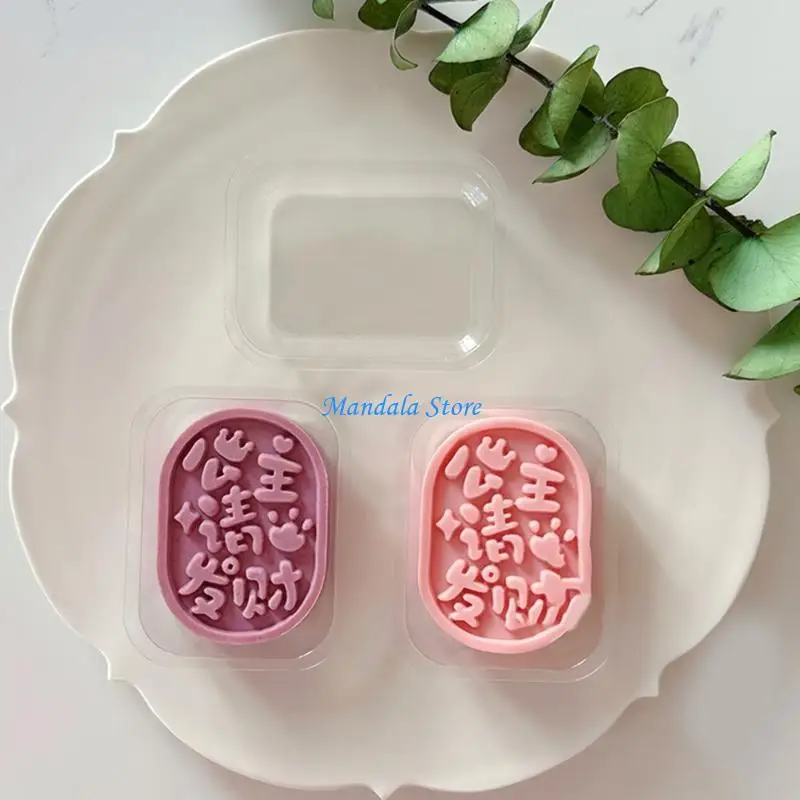 

U2JC Multifunctional Dessert Molds Set Dessert Press Tool Mungs Bean Cake Molds Set Plastic Dough Moulds for Making Dessert