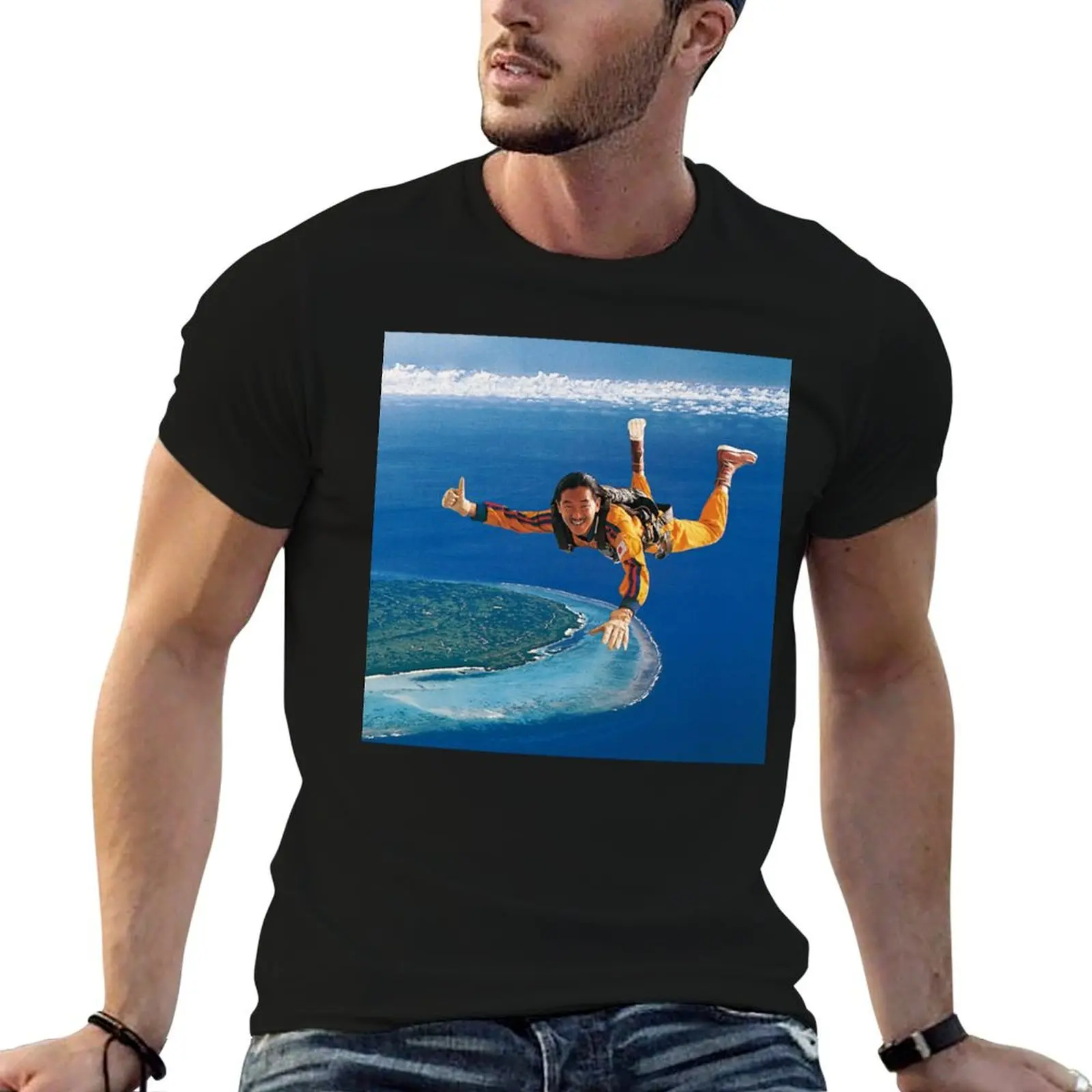 

fit for ME t shirts MASAYOSHI T-Shirt OF man man slim graphic t shirts for TAKANAKA- ALL