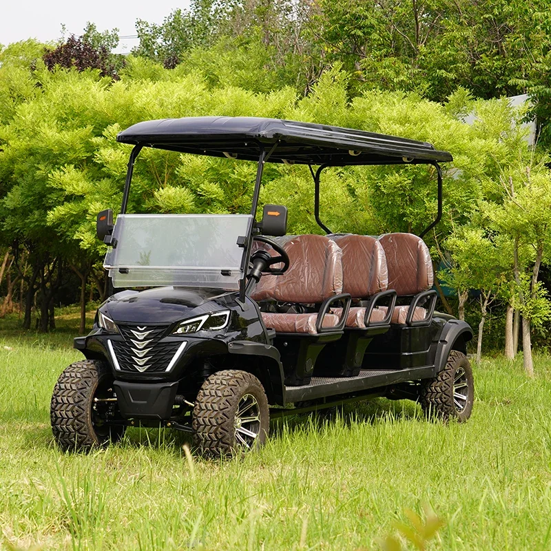 New Arrival 2+2 Seater Electric Utility Golf Cart Off-Road Hunting Buggy at Great Price