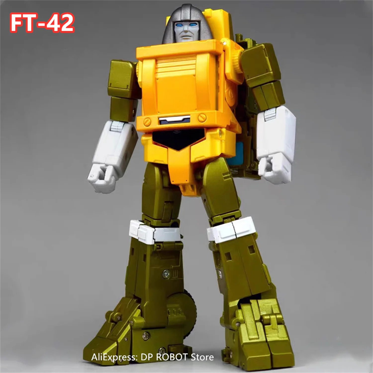 【First Batch】Transformation FansToys FT FT42 FT-42 Brawn Hunk Mp Ratio Action Figure Robot Model With Box